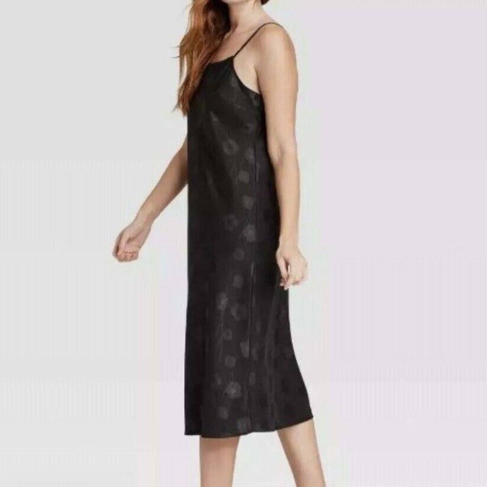 Elegant Black Midi Dress